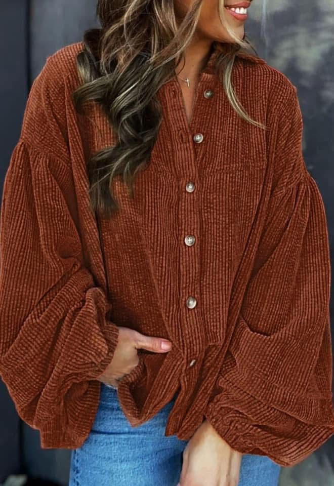 Rust Shacket