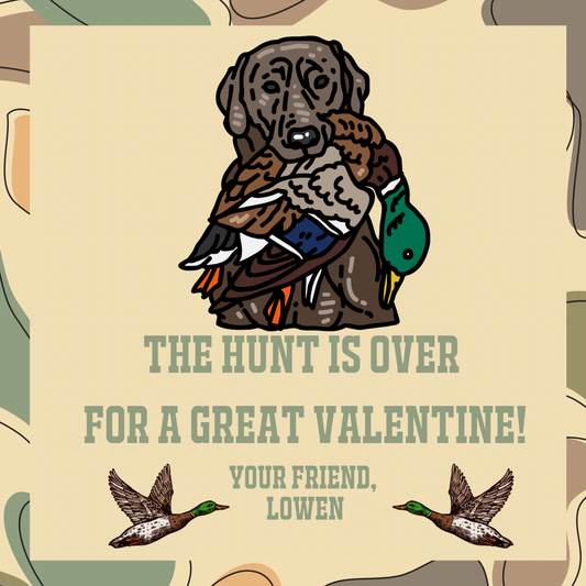 Hunt is over Valentine