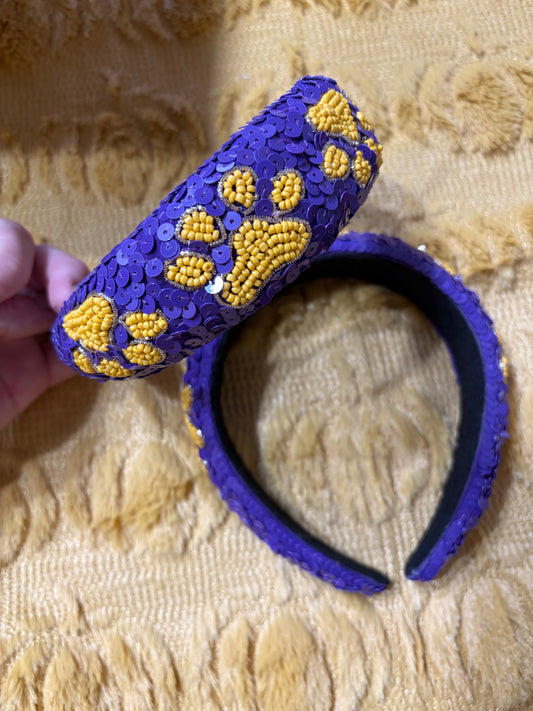 Paw Print Headband