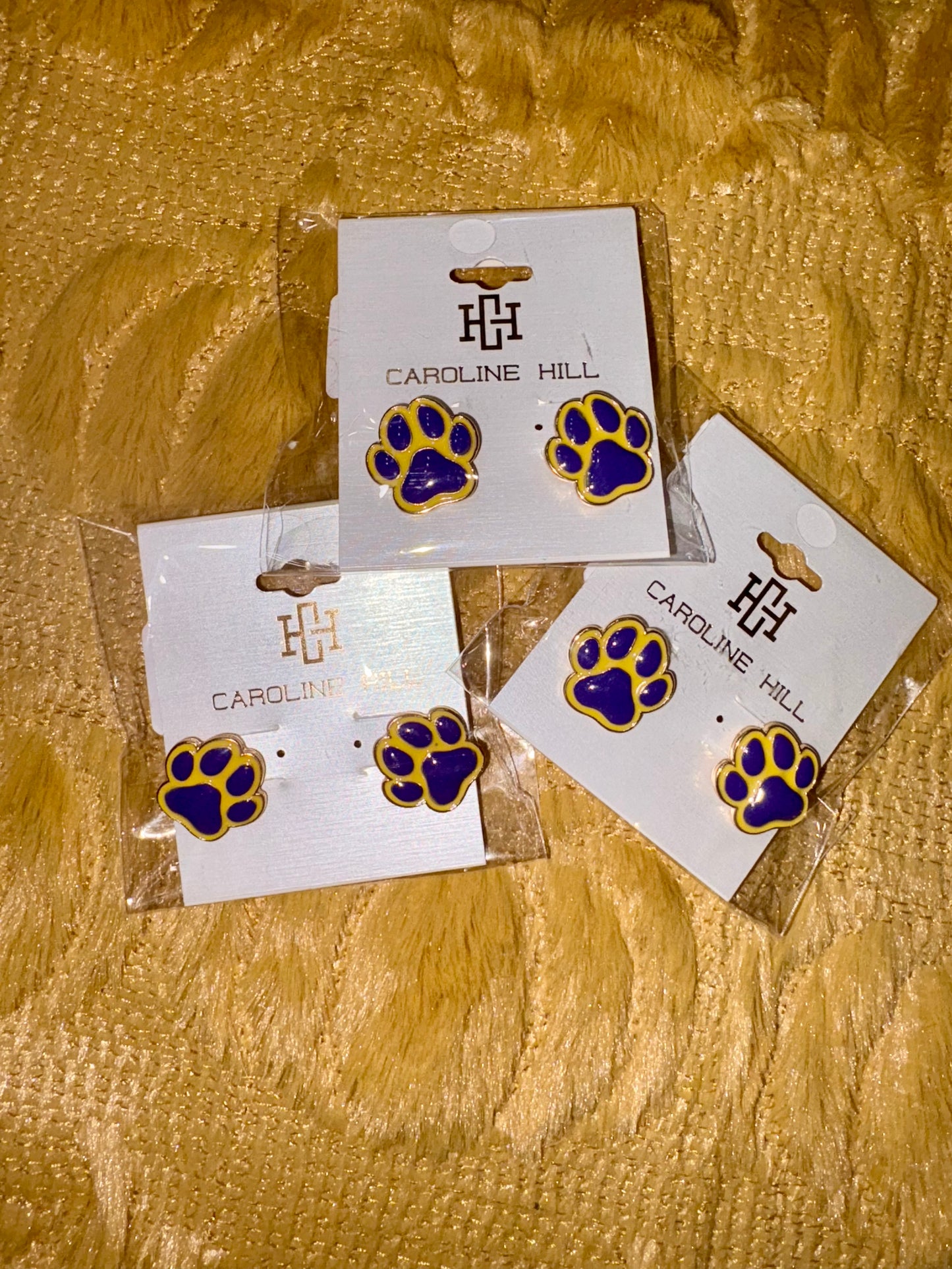 Paw Print Earrings