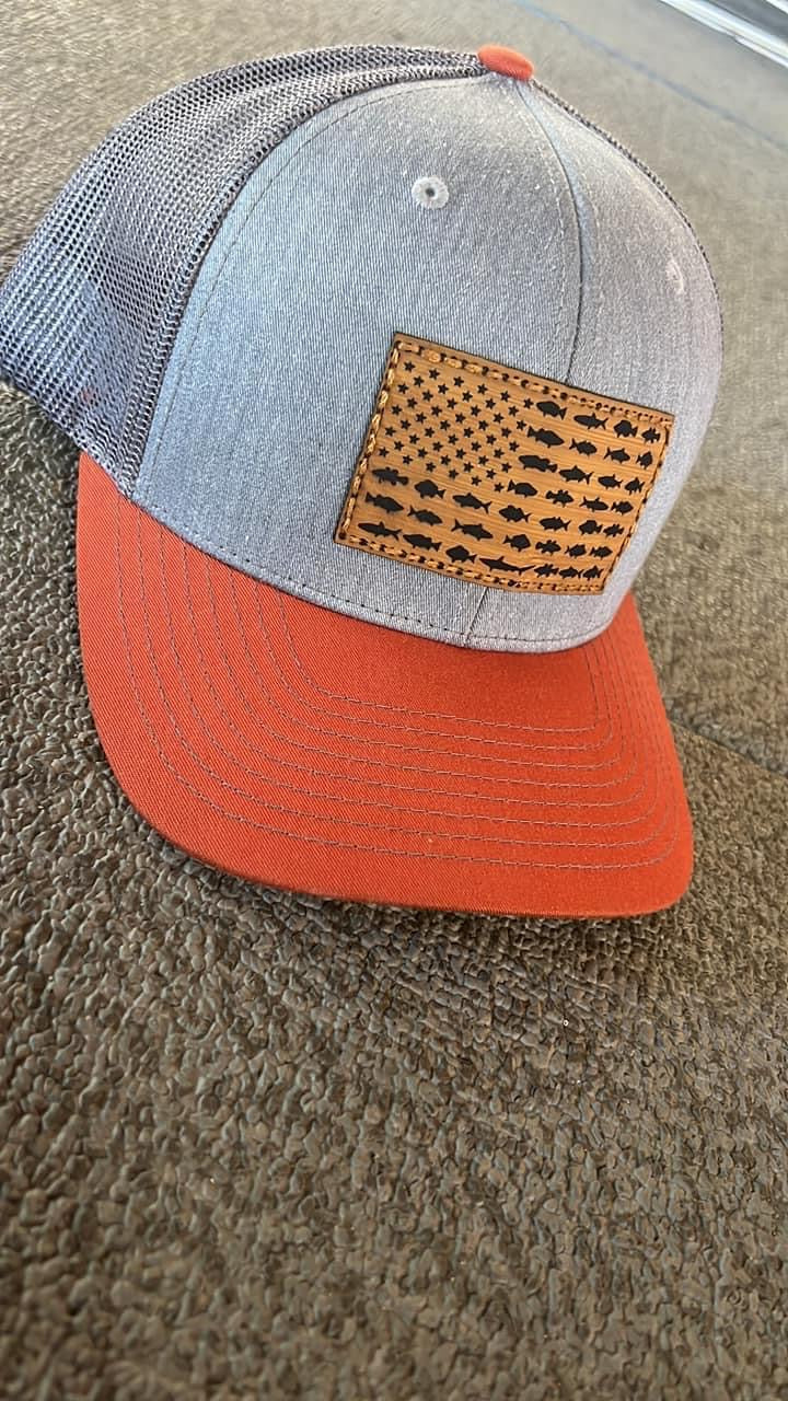 Offshore Fishing Leather Hat